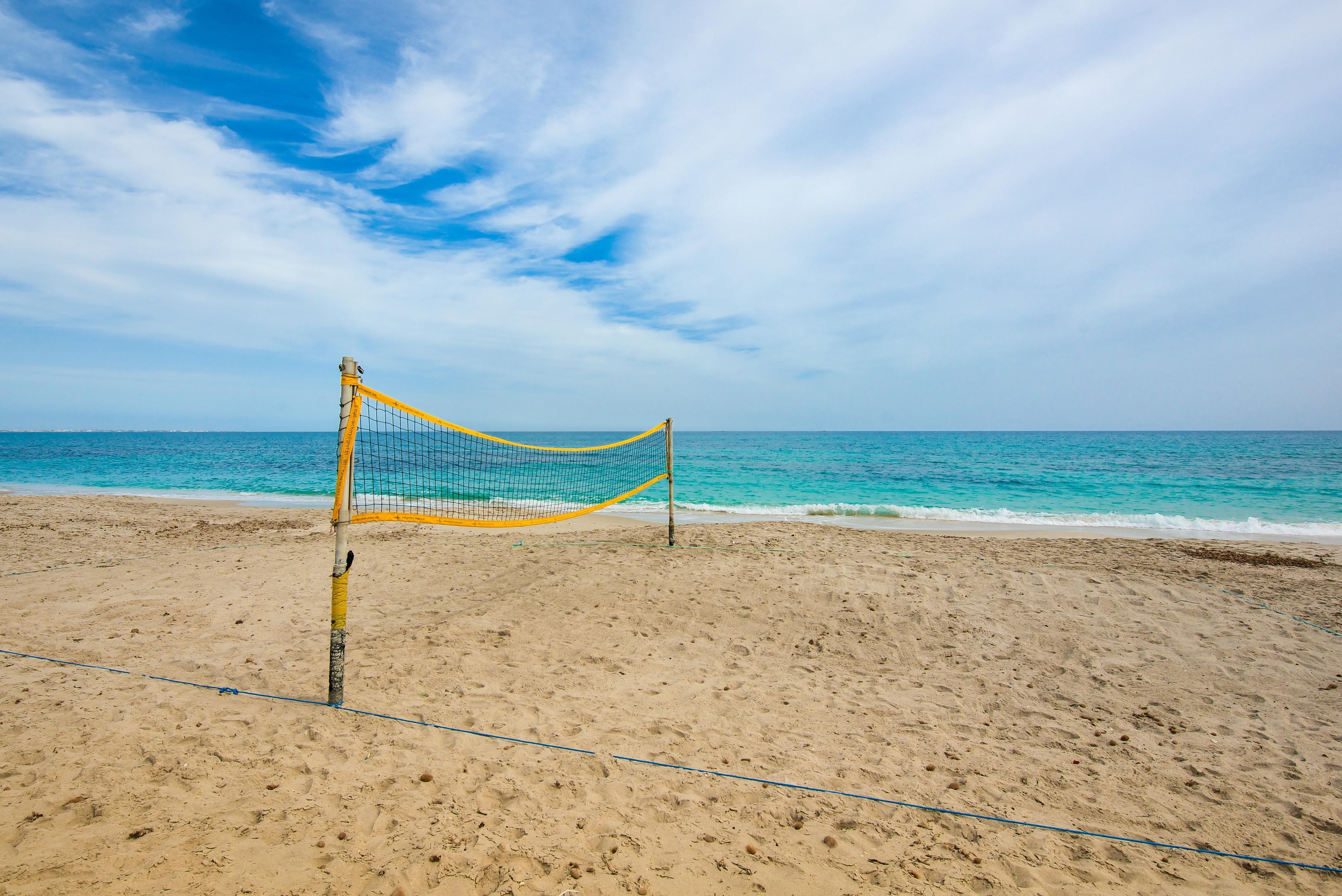 Iberostar Selection Royal El Mansour Hotel Mahdia Exterior foto Beach volleyball net
